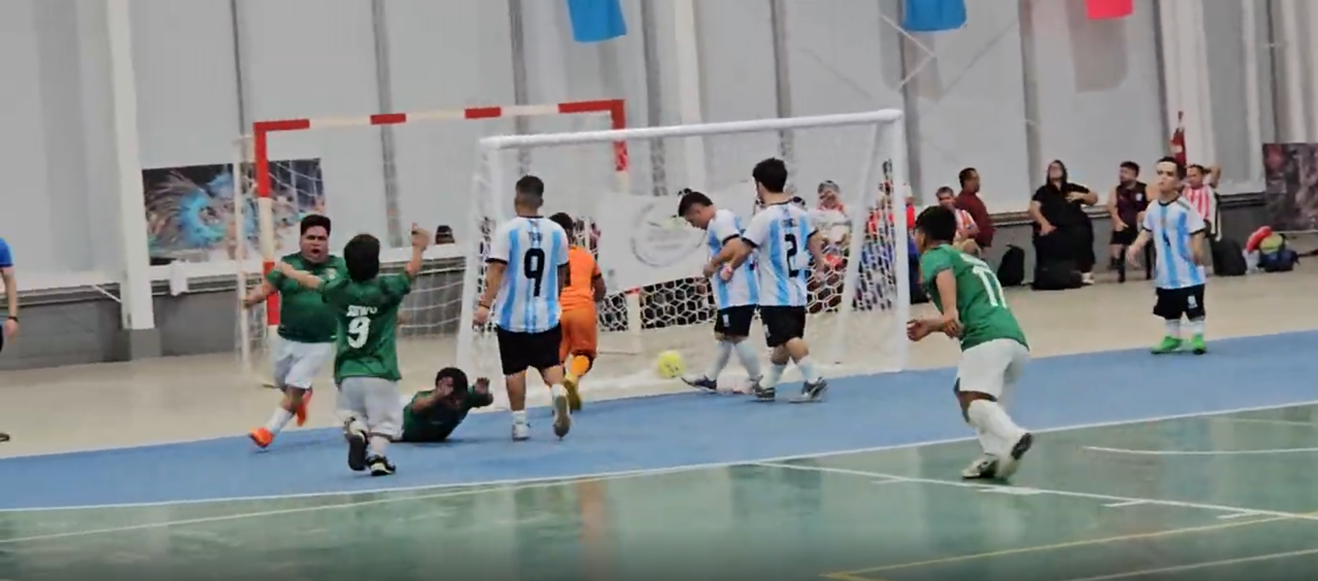 Gol de Bolivia en amistoso
